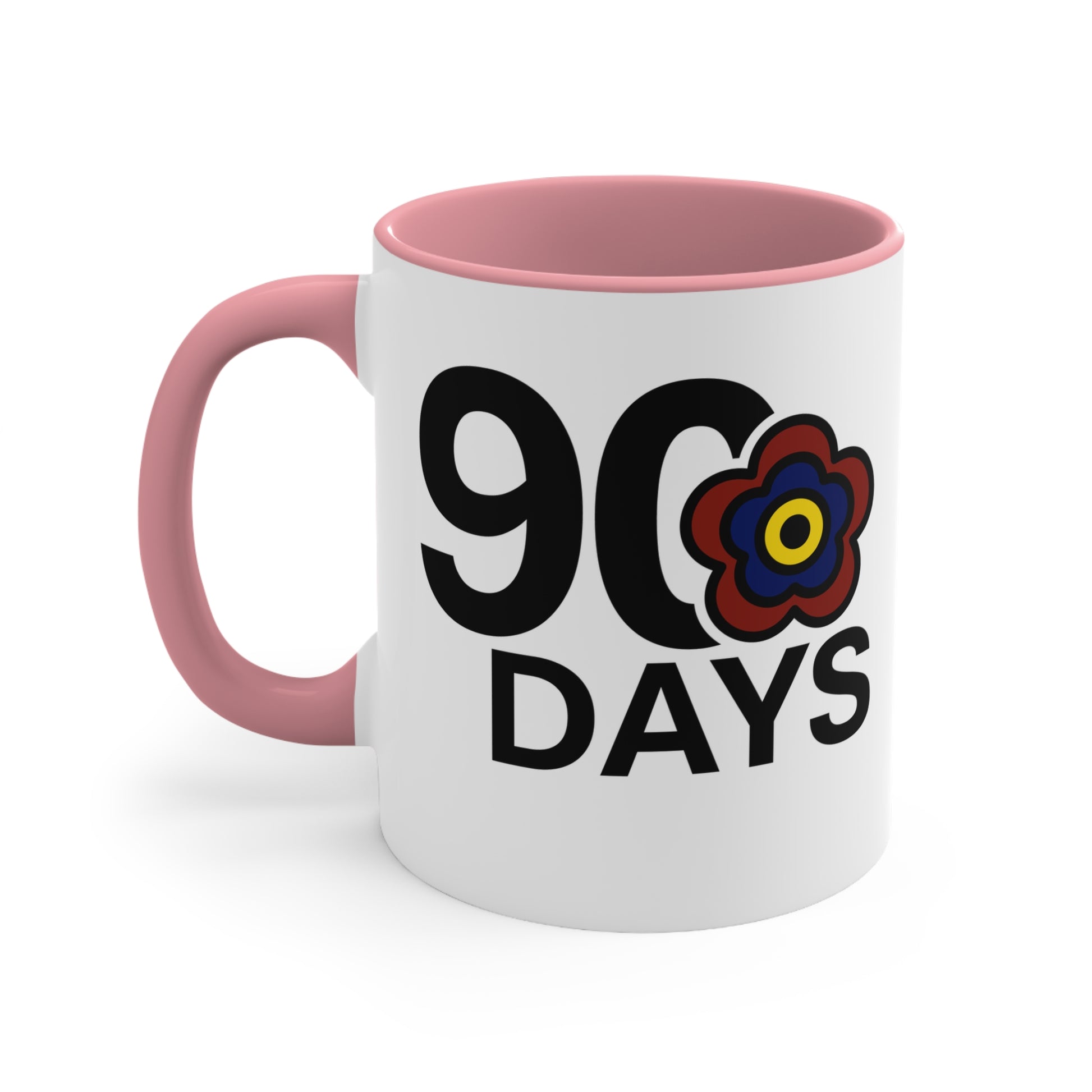 P🌺🌺P2Poppies 90 Days – Motivational Recovery Mug