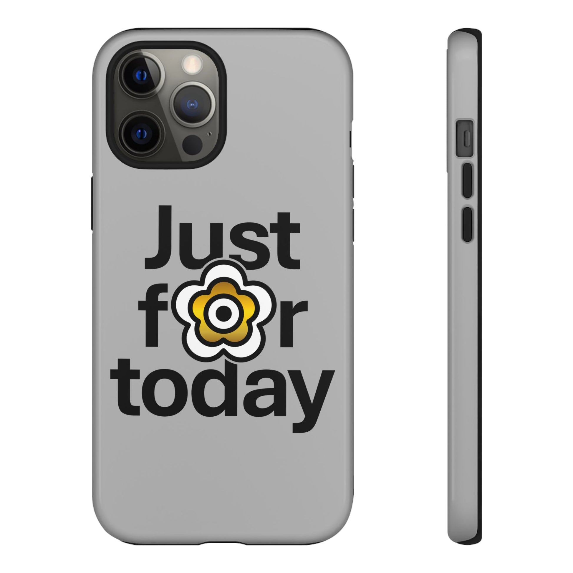 P🌺🌺P2Poppies Just for Today i-Phone Case – Inspirational Recovery Protection