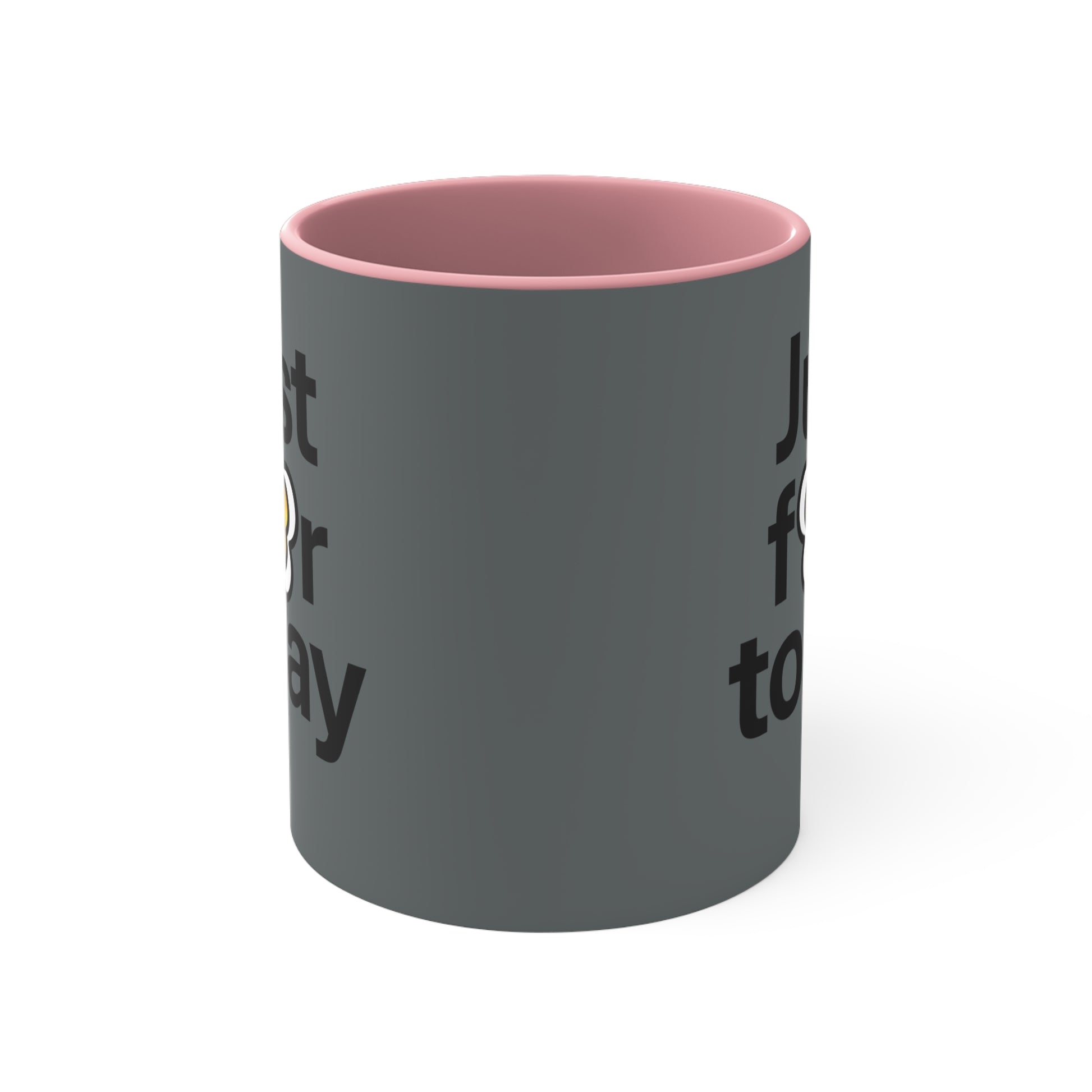 P🌺🌺P2Poppies Just for Today – Motivational Recovery Mug