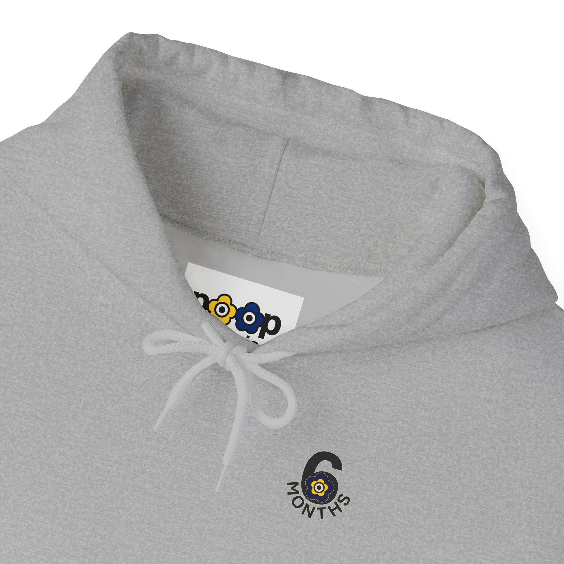 P🌺🌺P2Poppies 6 Months Sober Hoodie – Recovery Milestone Sweatshirt