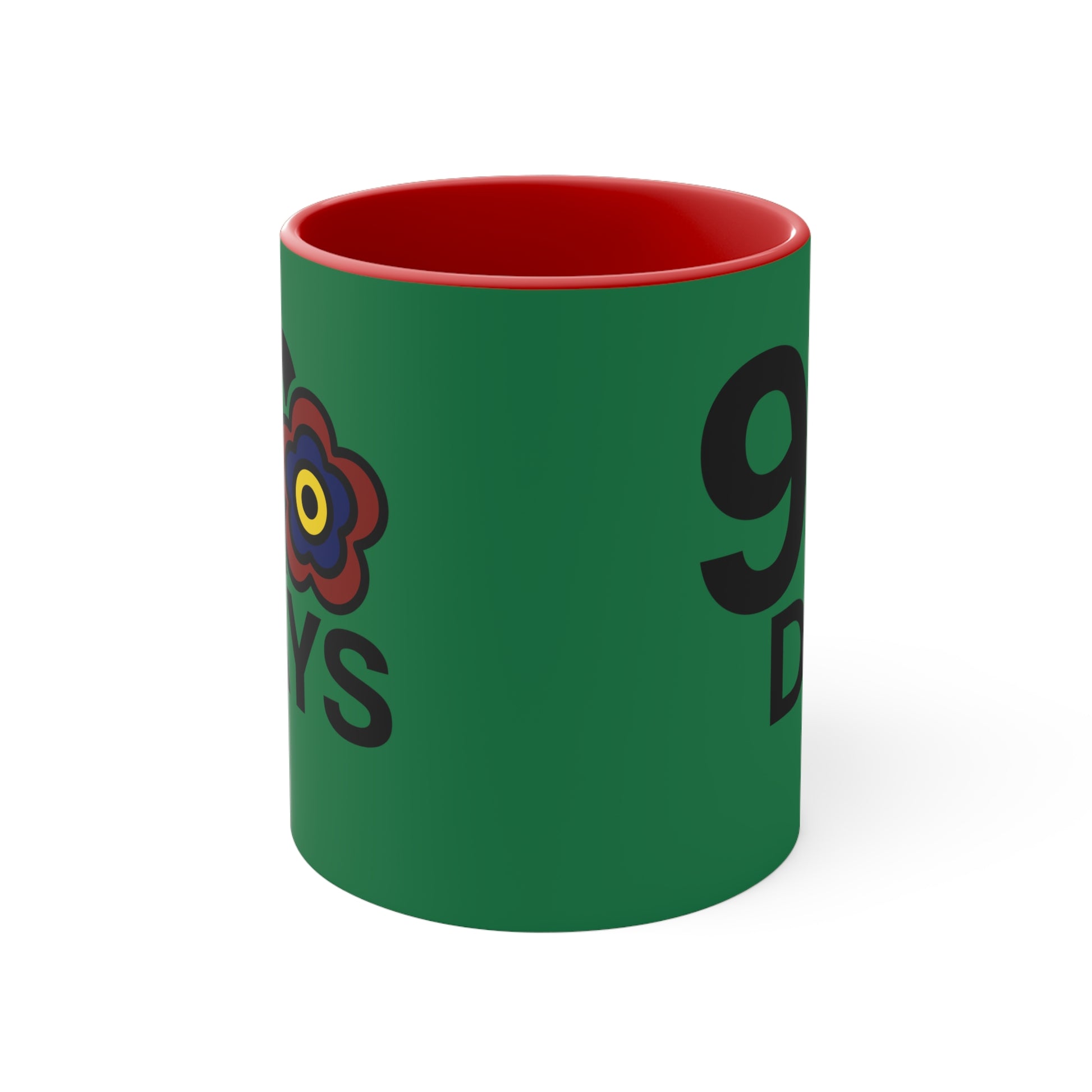 P🌺🌺P2Poppies 90 Days – Motivational Recovery Mug