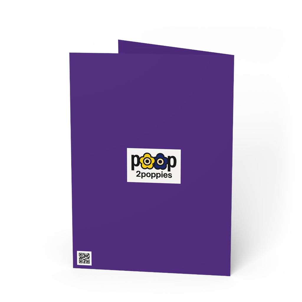 P🌺🌺P2Poppies 30 Days Milestone Greeting Card