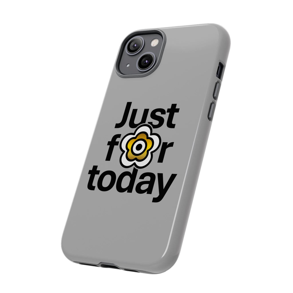 P🌺🌺P2Poppies Just for Today i-Phone Case – Inspirational Recovery Protection