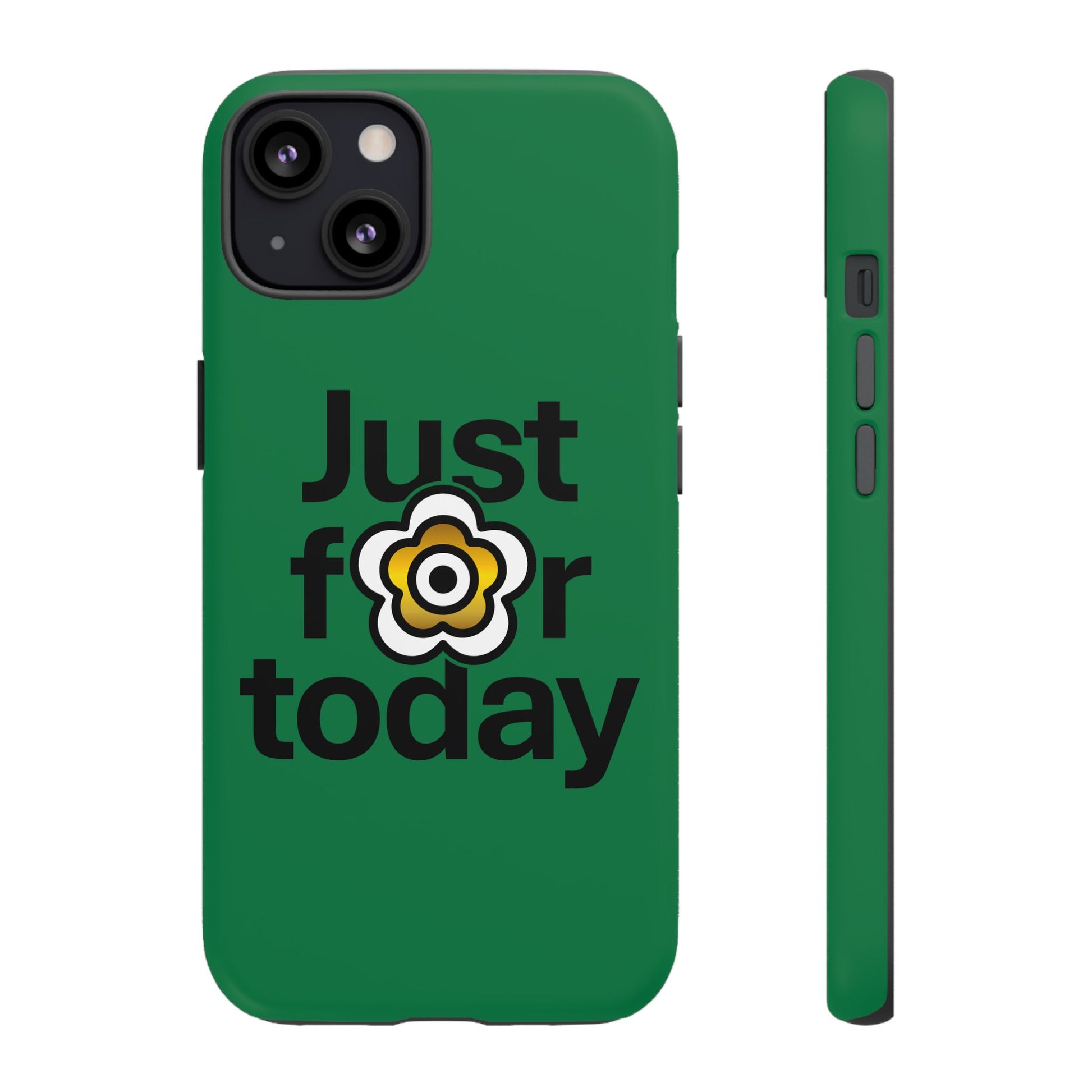 P🌺🌺P2Poppies Just for Today i-Phone Case – Inspirational Recovery Protection