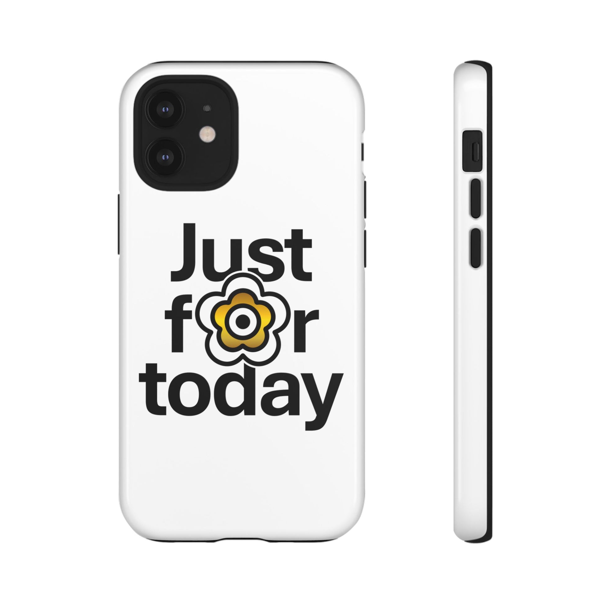 P🌺🌺P2Poppies Just for Today i-Phone Case – Inspirational Recovery Protection