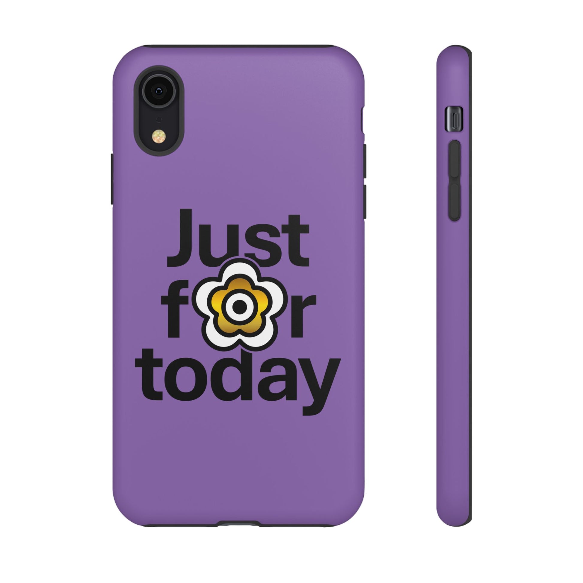 P🌺🌺P2Poppies Just for Today i-Phone Case – Inspirational Recovery Protection