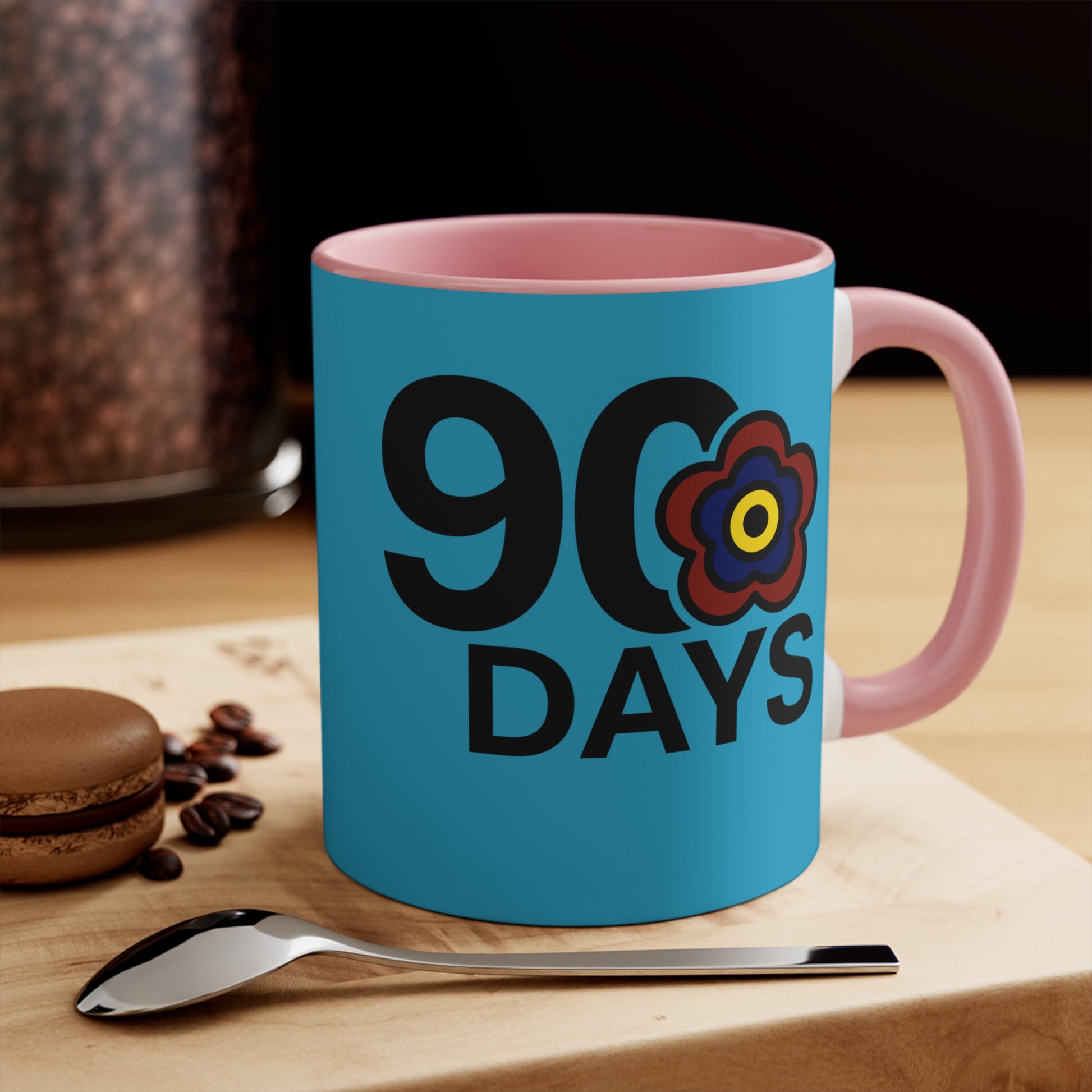 P🌺🌺P2Poppies 90 Days – Motivational Recovery Mug