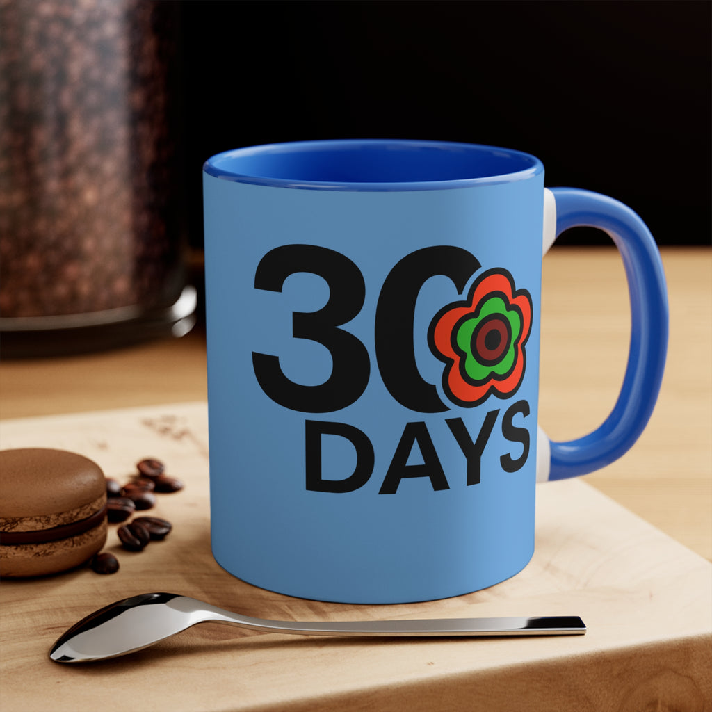 P🌺🌺P2Poppies 30 Days – Motivational Recovery Mug