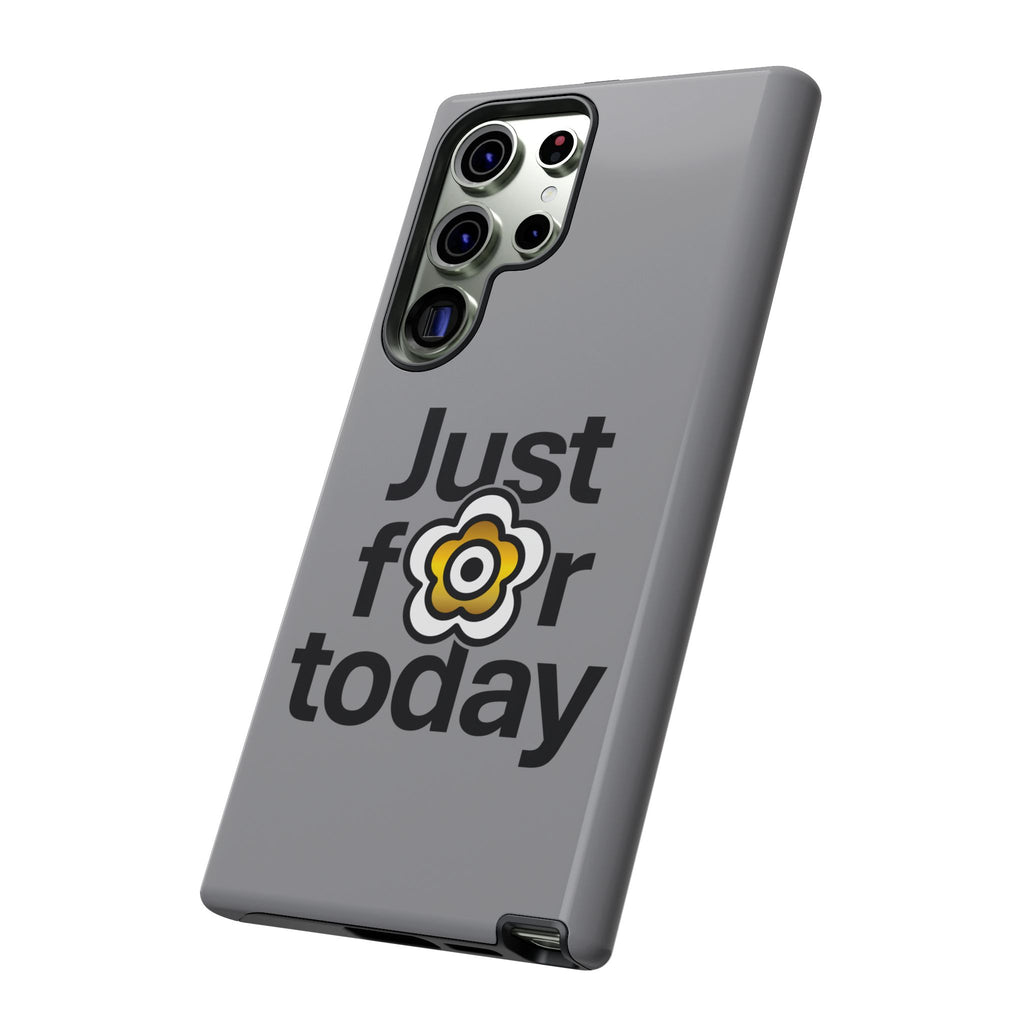 P🌺🌺P2Poppies Just for Today Samsung Phone Case – Inspirational Recovery Protection