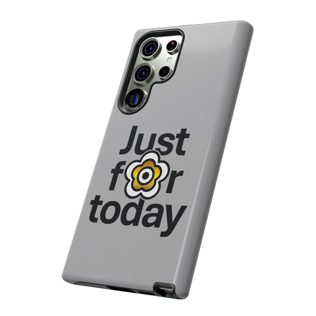 P🌺🌺P2Poppies Just for Today Samsung Phone Case – Inspirational Recovery Protection