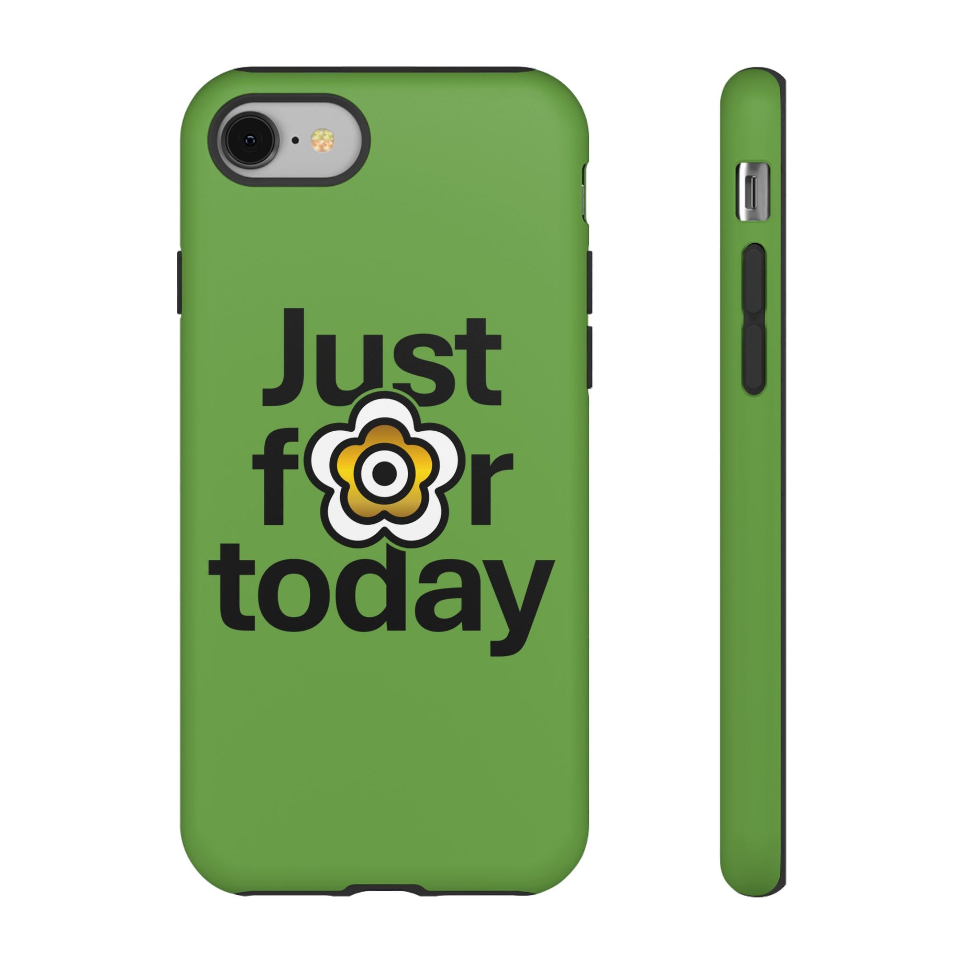 P🌺🌺P2Poppies Just for Today i-Phone Case – Inspirational Recovery Protection