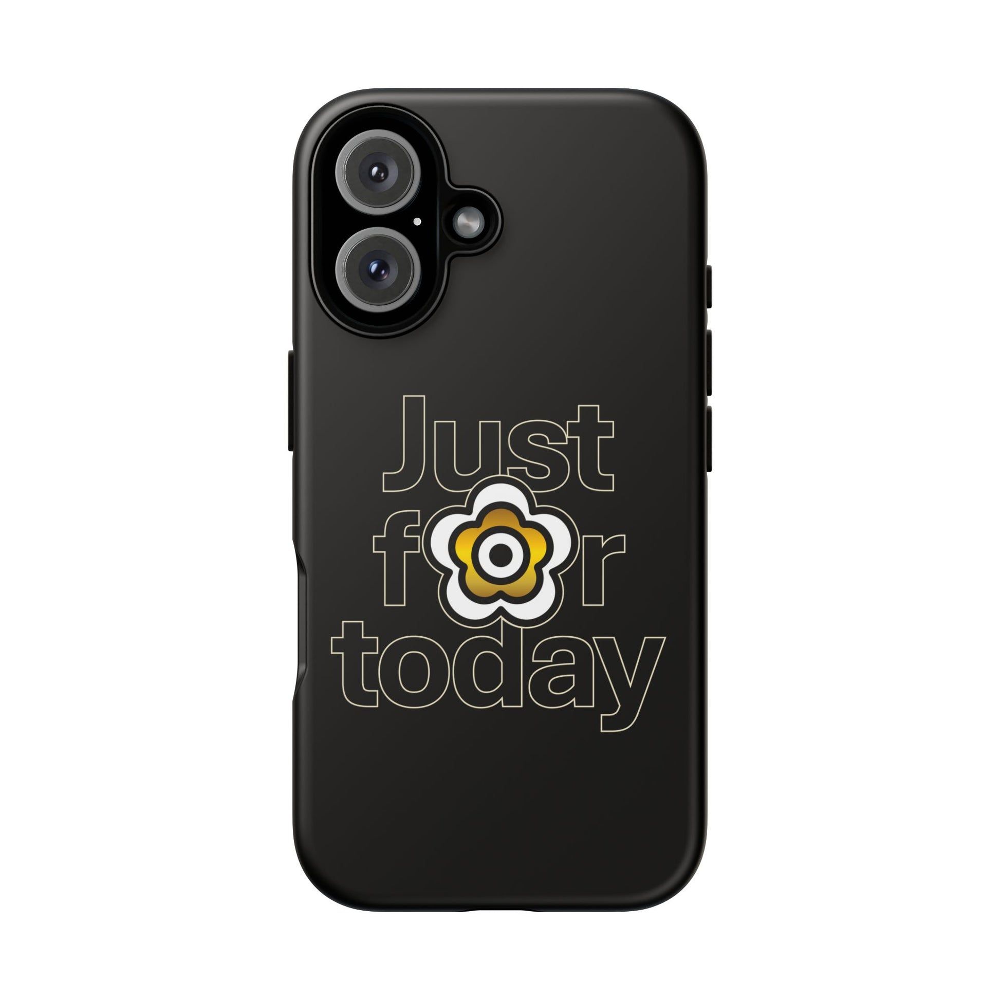 P🌺🌺P2Poppies Just for Today i-Phone Case – Inspirational Recovery Protection