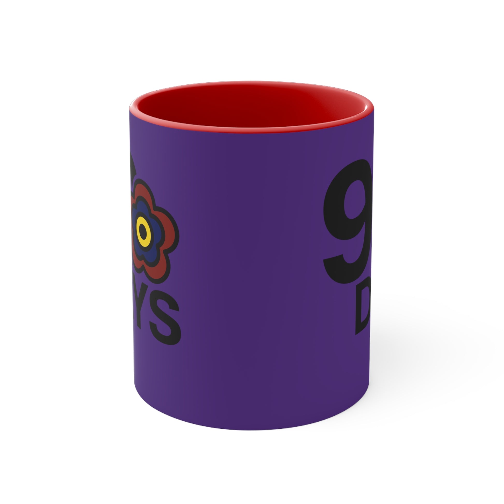 P🌺🌺P2Poppies 90 Days – Motivational Recovery Mug