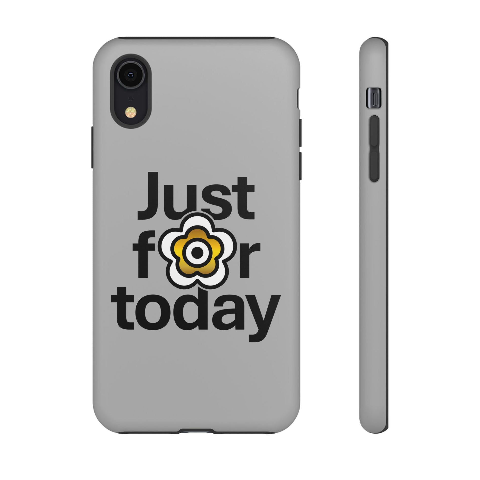 P🌺🌺P2Poppies Just for Today i-Phone Case – Inspirational Recovery Protection