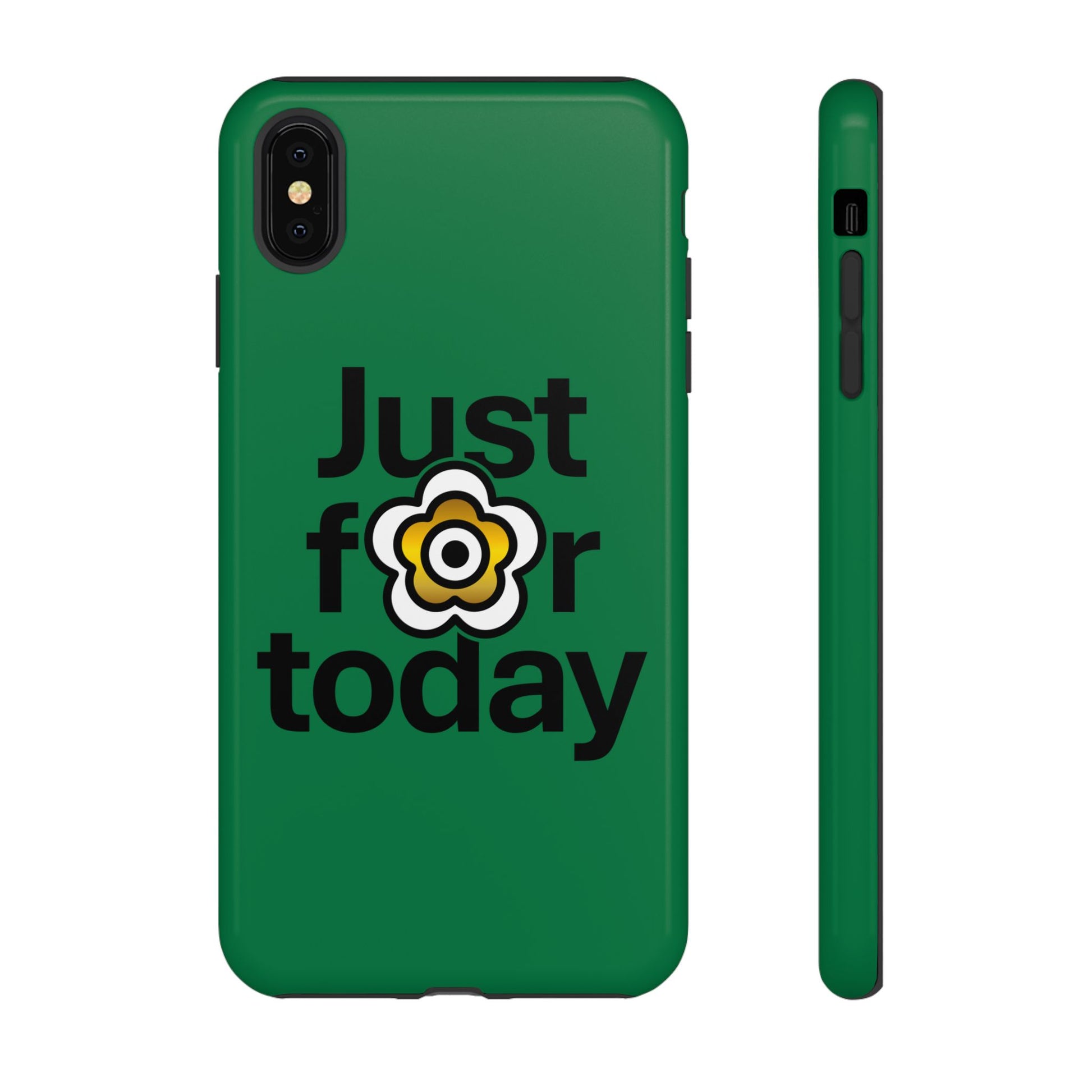 P🌺🌺P2Poppies Just for Today i-Phone Case – Inspirational Recovery Protection