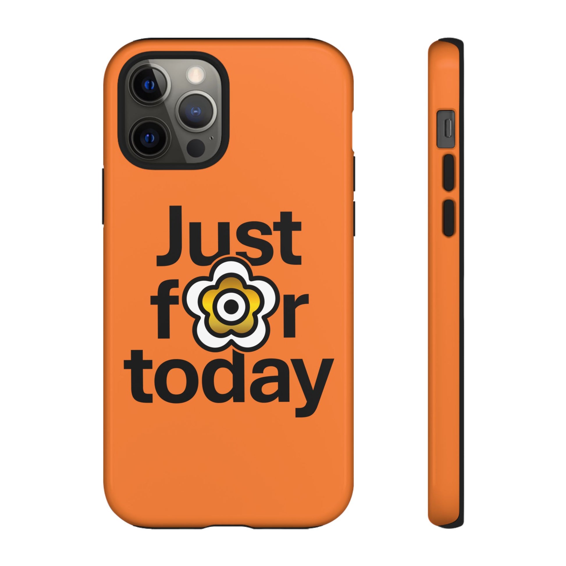 P🌺🌺P2Poppies Just for Today i-Phone Case – Inspirational Recovery Protection