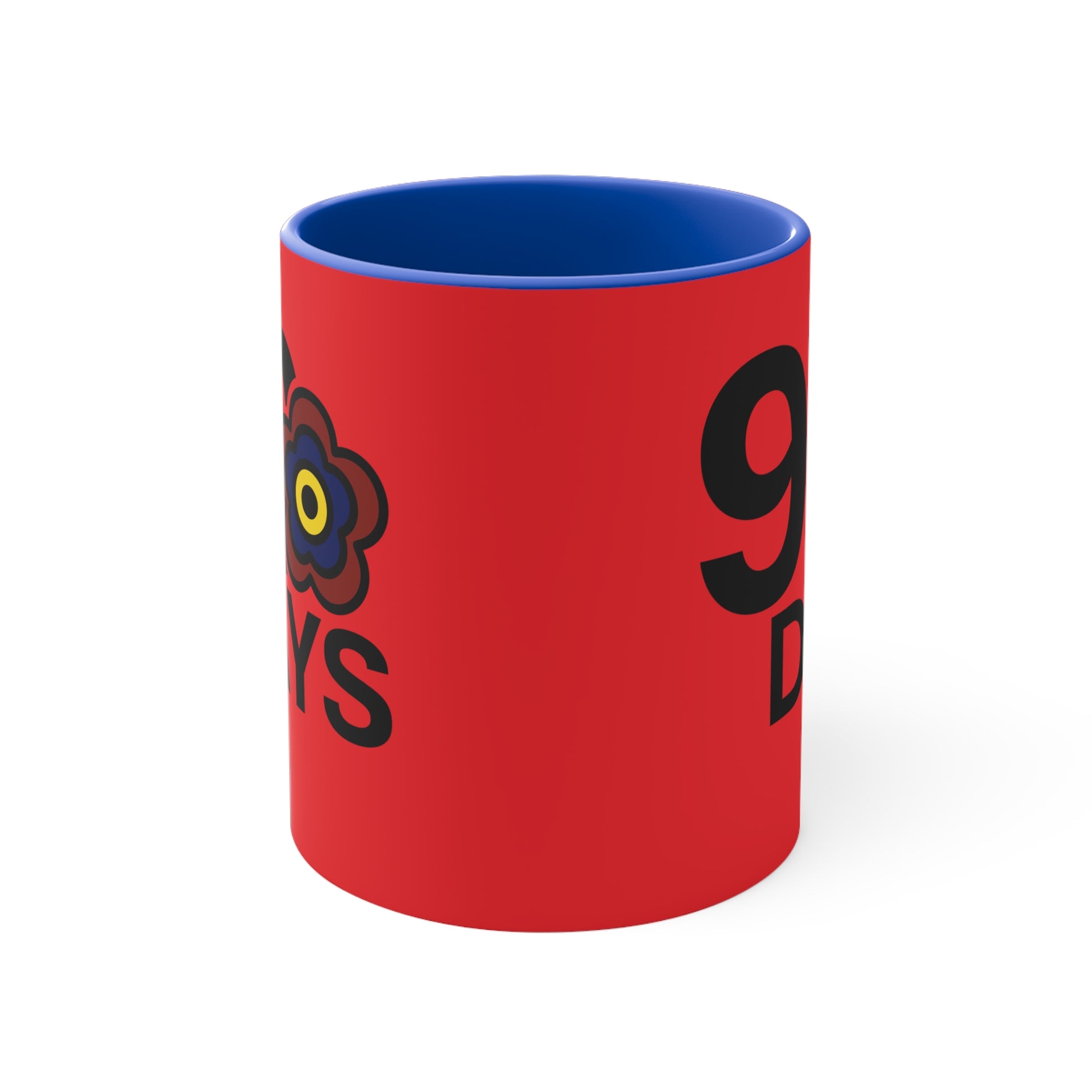 P🌺🌺P2Poppies 90 Days – Motivational Recovery Mug