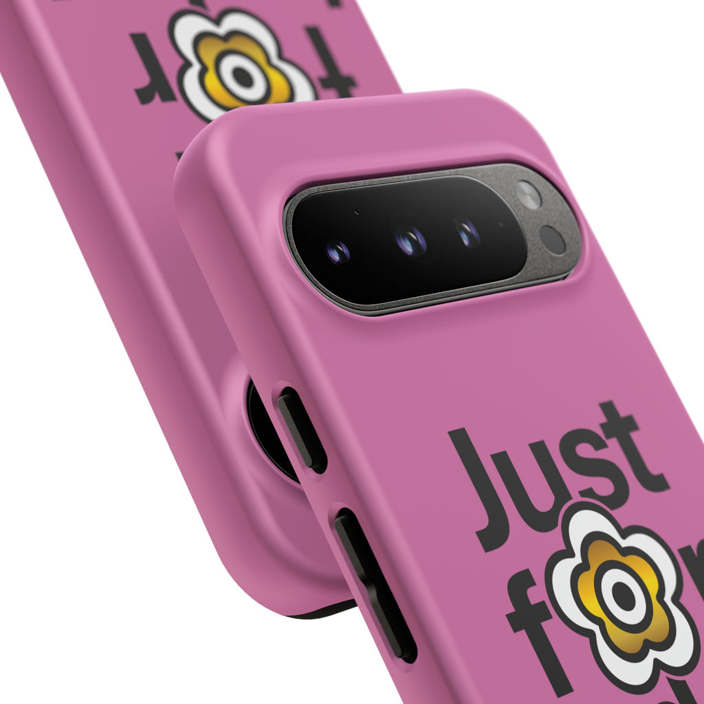 P🌺🌺P2Poppies Just for Today Google Phone Case – Inspirational Recovery Protection