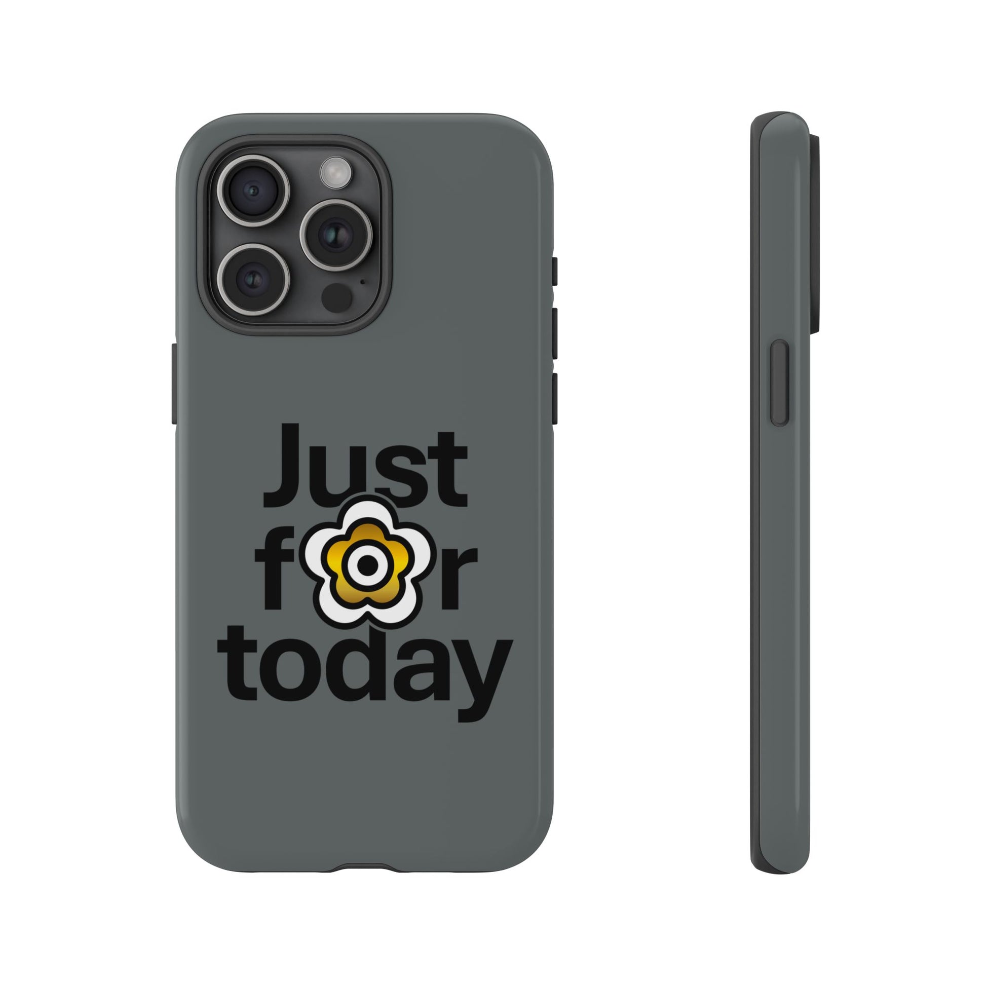 P🌺🌺P2Poppies Just for Today i-Phone Case – Inspirational Recovery Protection