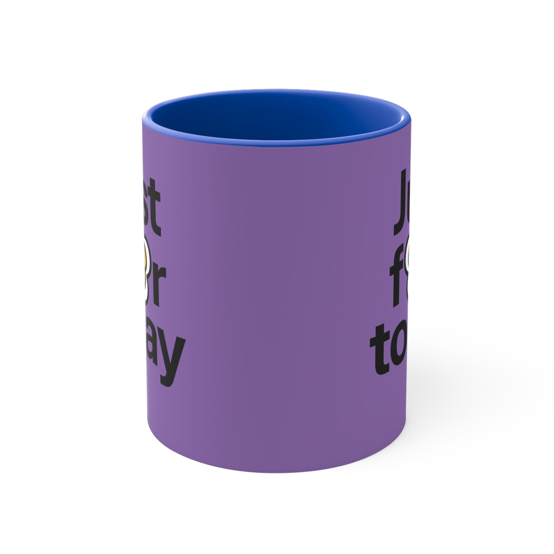 P🌺🌺P2Poppies Just for Today – Motivational Recovery Mug