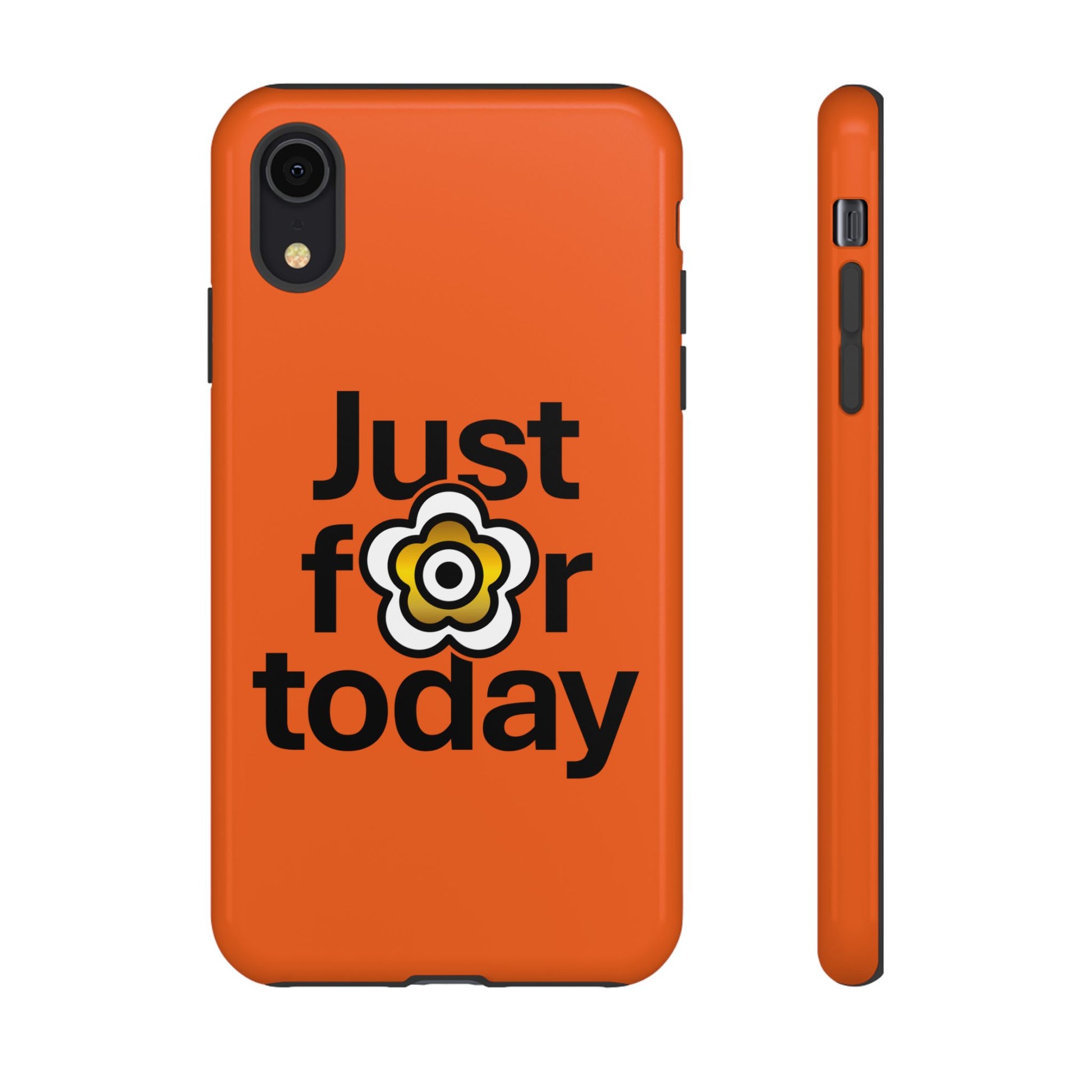 P🌺🌺P2Poppies Just for Today i-Phone Case – Inspirational Recovery Protection