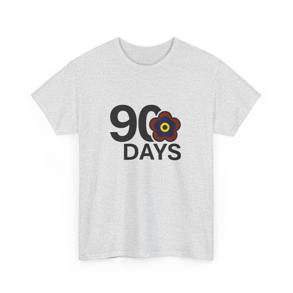 P🌺🌺P2Poppies 90 Days Sober – Motivational Recovery T-Shirt