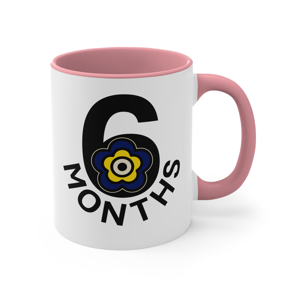 P🌺🌺P2Poppies 6 Months – Motivational Recovery Mug