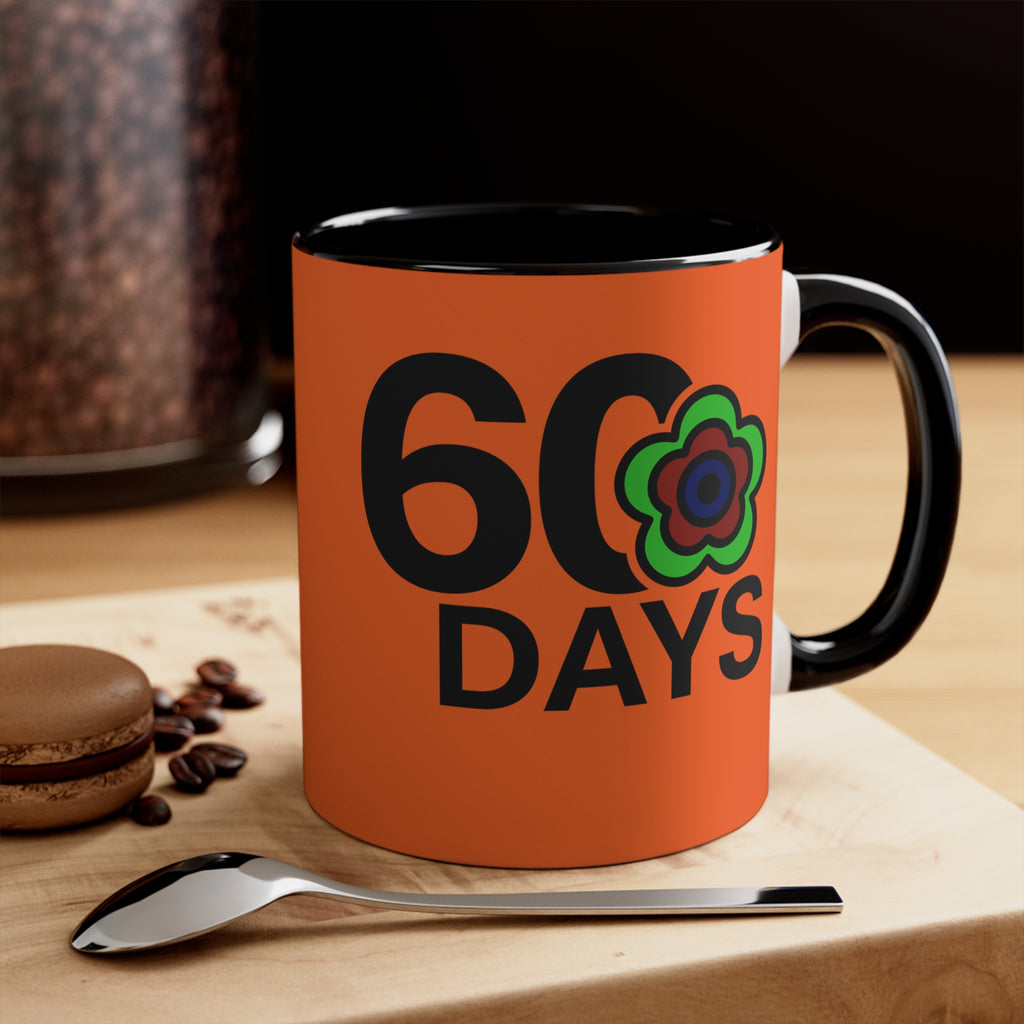 P🌺🌺P2Poppies 60 Days – Motivational Recovery Mug