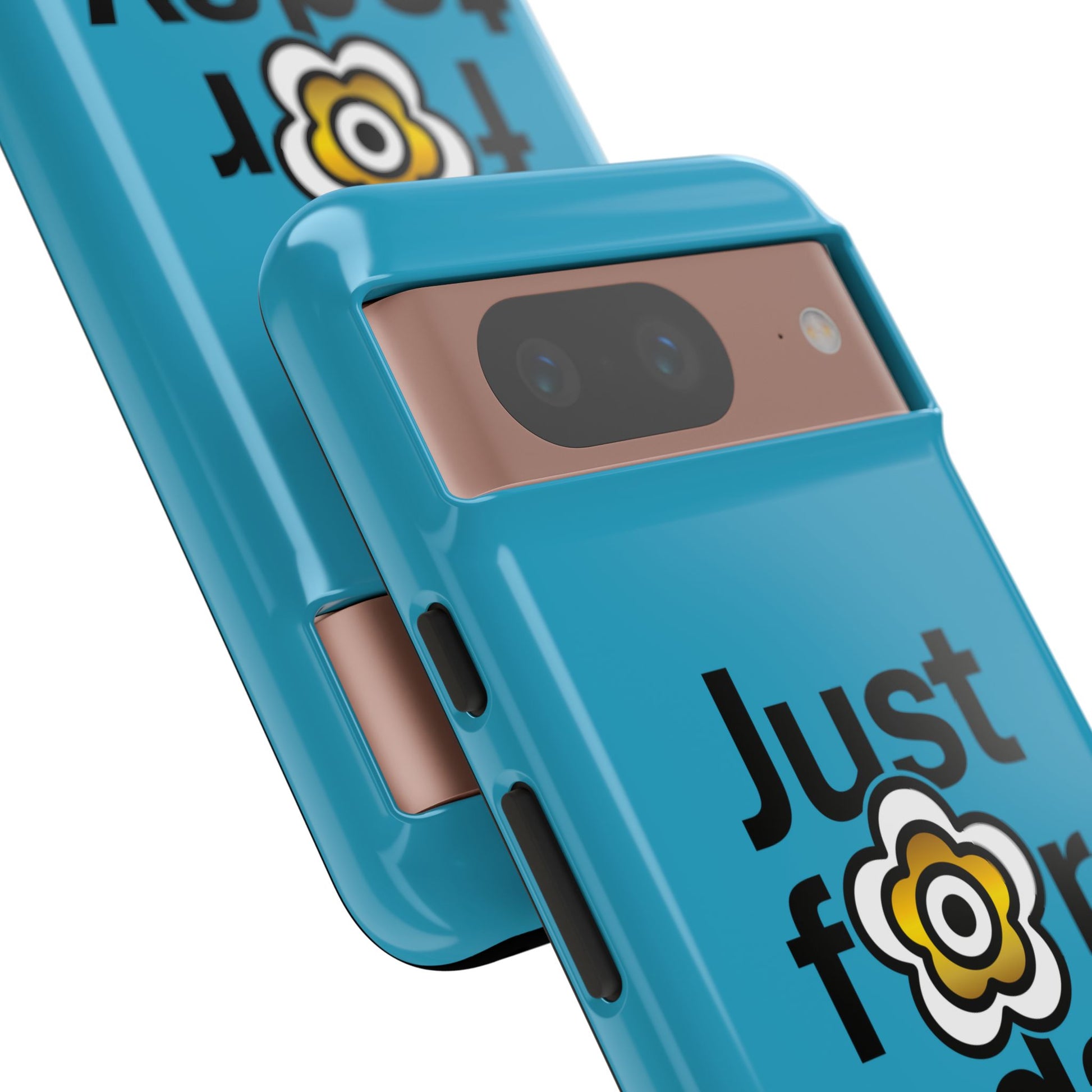 P🌺🌺P2Poppies Just for Today Google Phone Case – Inspirational Recovery Protection