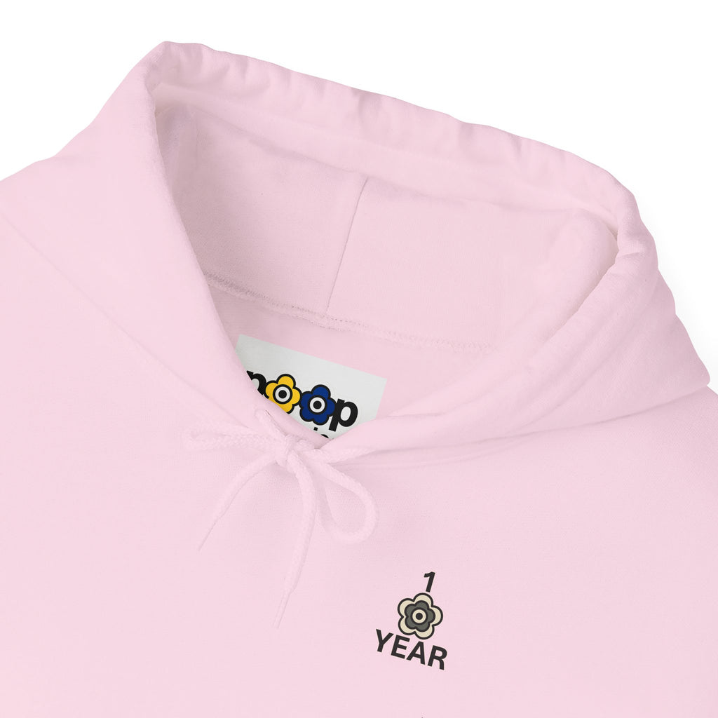 P🌺🌺P2Poppies 1 Year Sober Hoodie – Recovery Milestone Sweatshirt