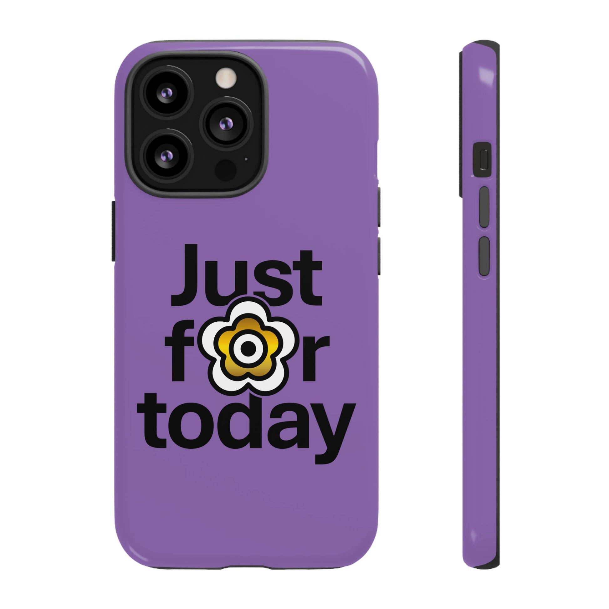 P🌺🌺P2Poppies Just for Today i-Phone Case – Inspirational Recovery Protection