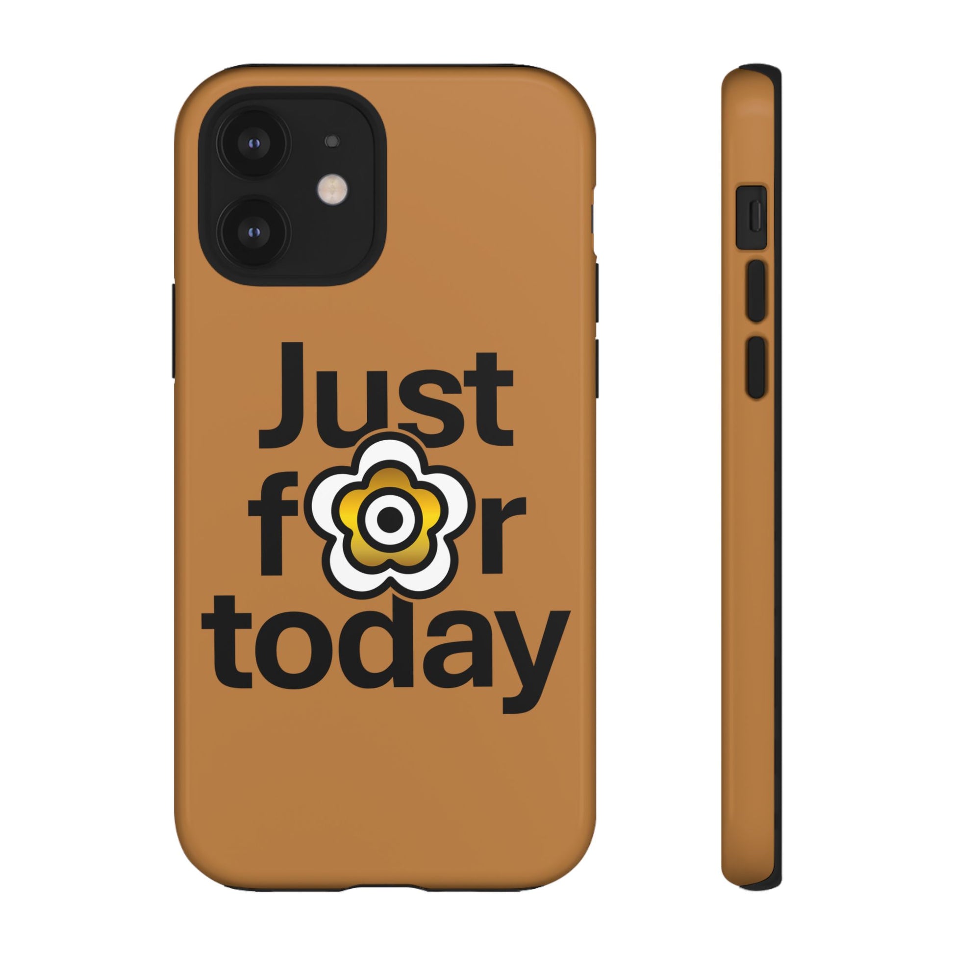 P🌺🌺P2Poppies Just for Today i-Phone Case – Inspirational Recovery Protection