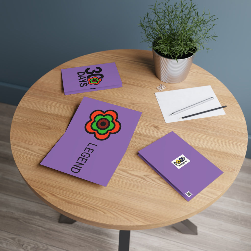 P🌺🌺P2Poppies 30 Days Milestone Greeting Card