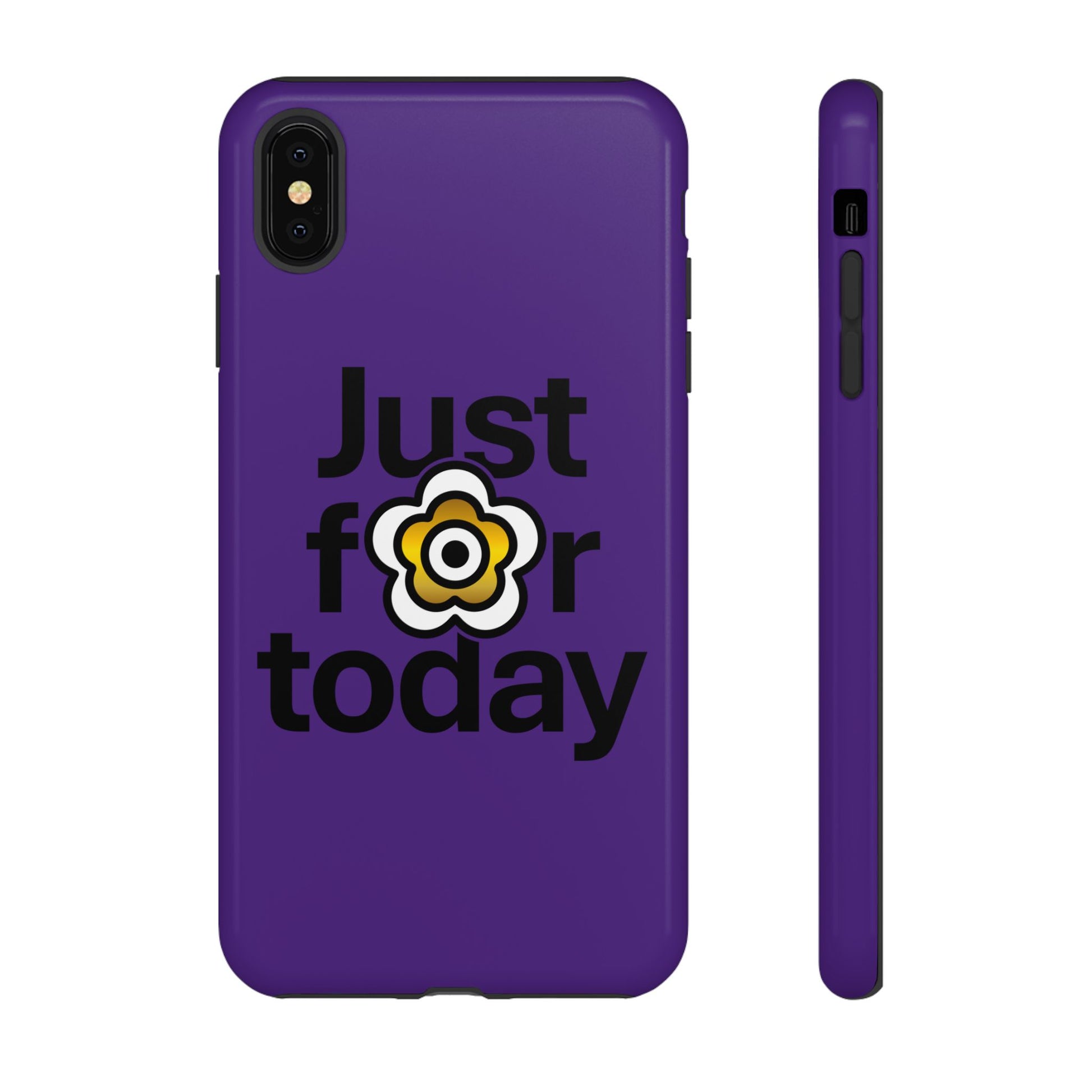 P🌺🌺P2Poppies Just for Today i-Phone Case – Inspirational Recovery Protection