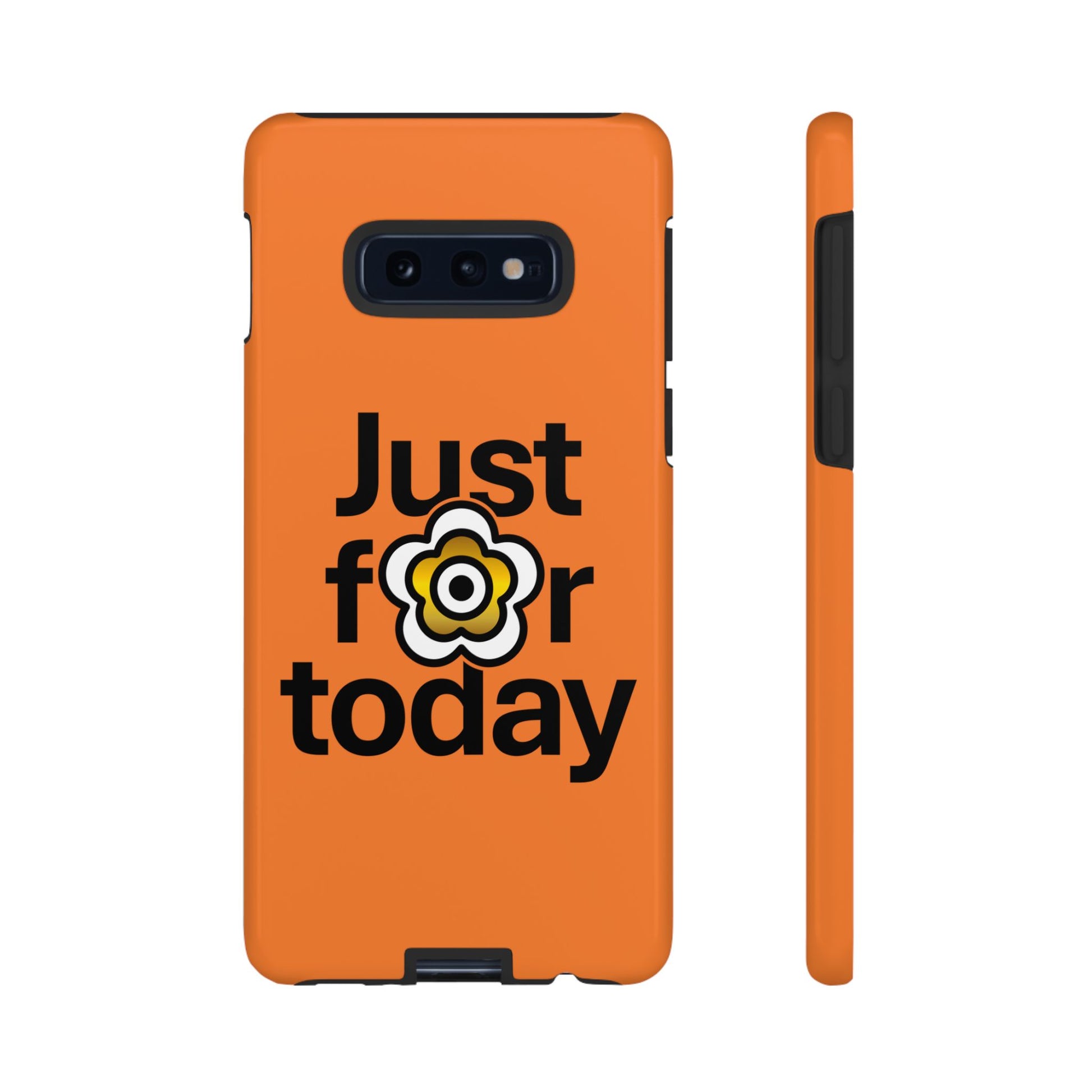 P🌺🌺P2Poppies Just for Today Samsung Phone Case – Inspirational Recovery Protection