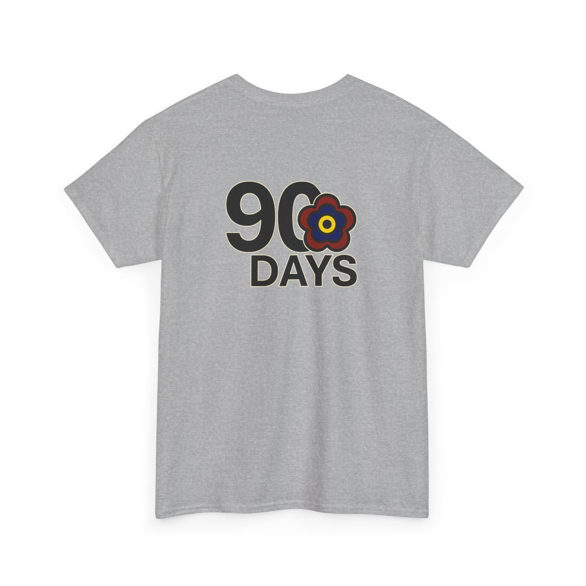 P🌺🌺P2Poppies 90 Days Sober – Motivational Recovery T-Shirt