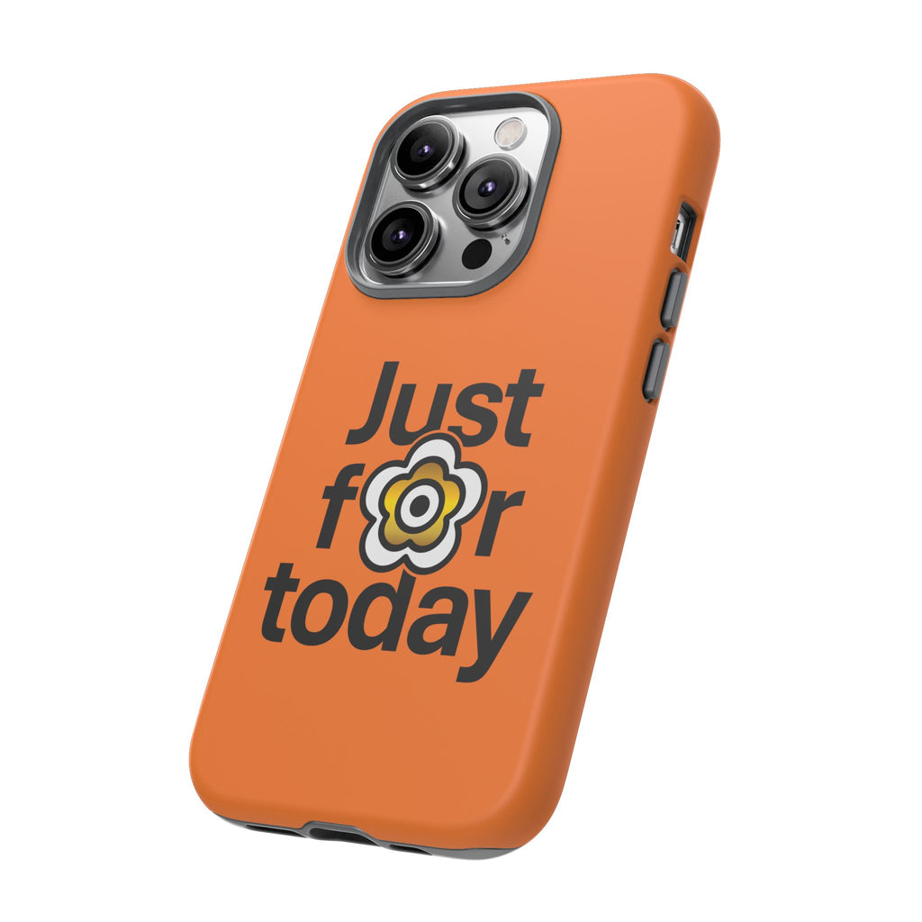 P🌺🌺P2Poppies Just for Today i-Phone Case – Inspirational Recovery Protection