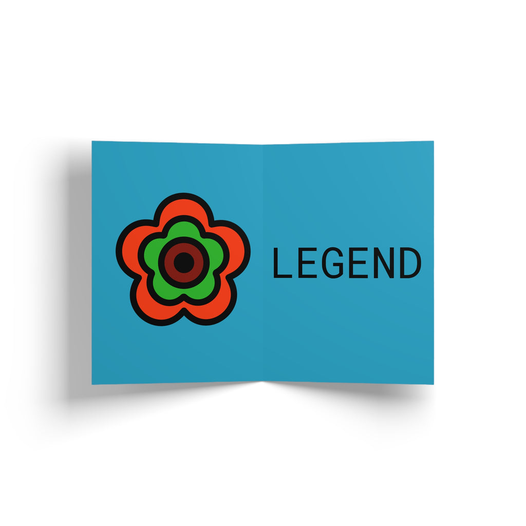 P🌺🌺P2Poppies 30 Days Milestone Greeting Card