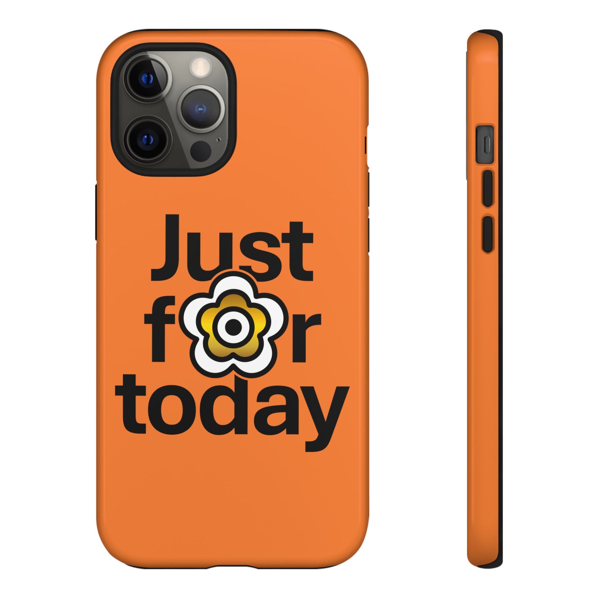 P🌺🌺P2Poppies Just for Today i-Phone Case – Inspirational Recovery Protection