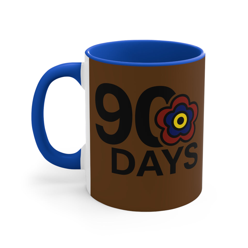 P🌺🌺P2Poppies 90 Days – Motivational Recovery Mug