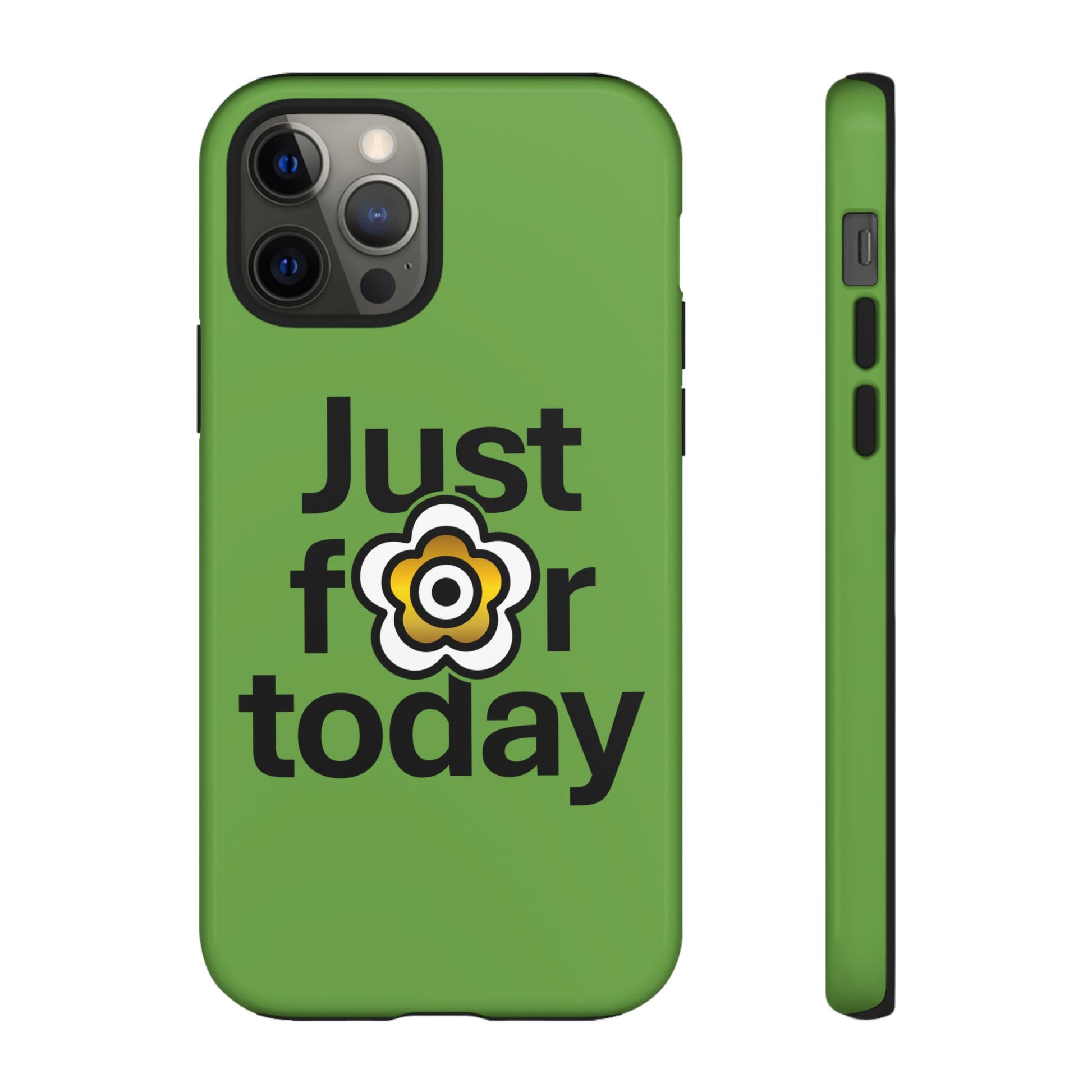 P🌺🌺P2Poppies Just for Today i-Phone Case – Inspirational Recovery Protection