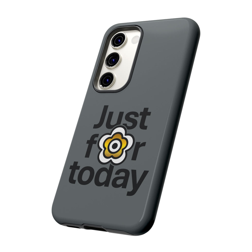 P🌺🌺P2Poppies Just for Today Samsung Phone Case – Inspirational Recovery Protection