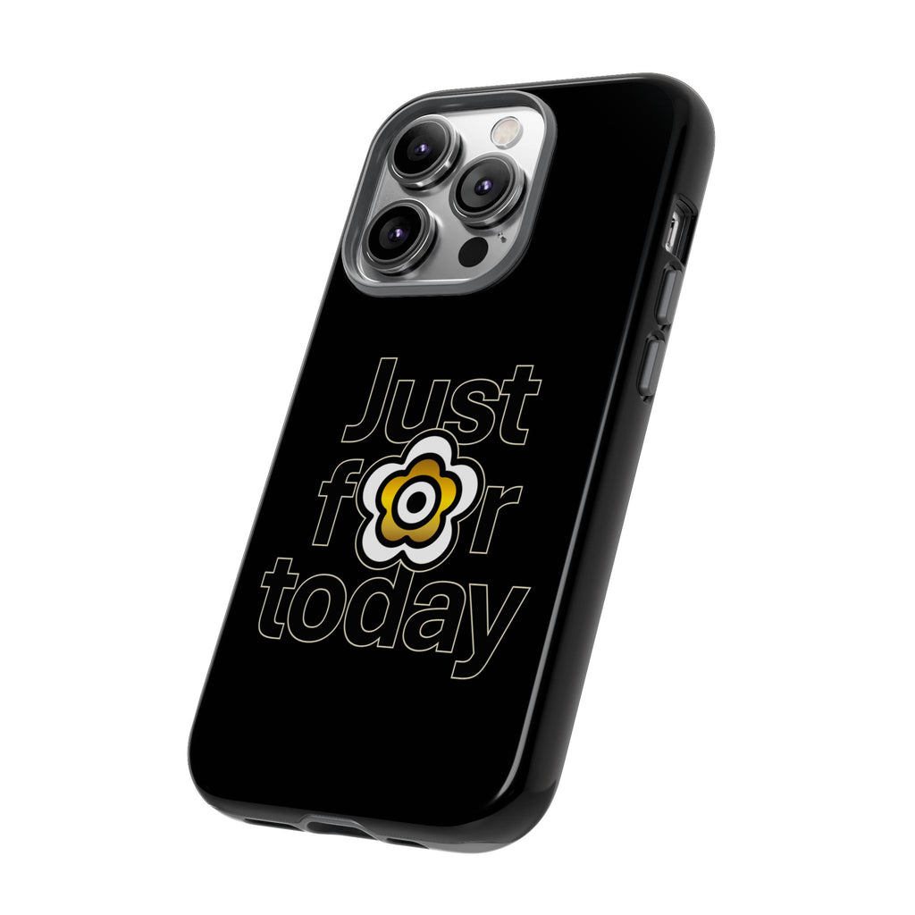 P🌺🌺P2Poppies Just for Today i-Phone Case – Inspirational Recovery Protection