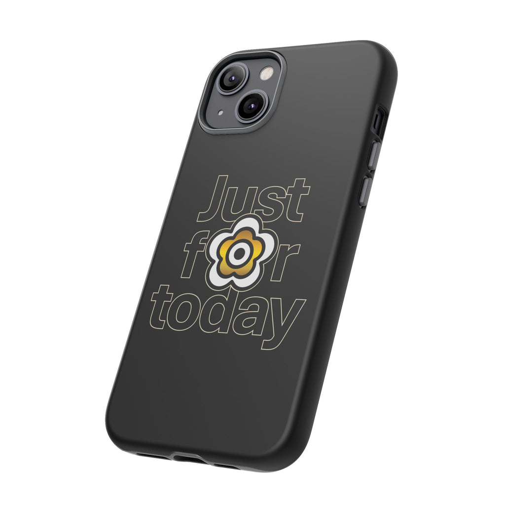 P🌺🌺P2Poppies Just for Today i-Phone Case – Inspirational Recovery Protection