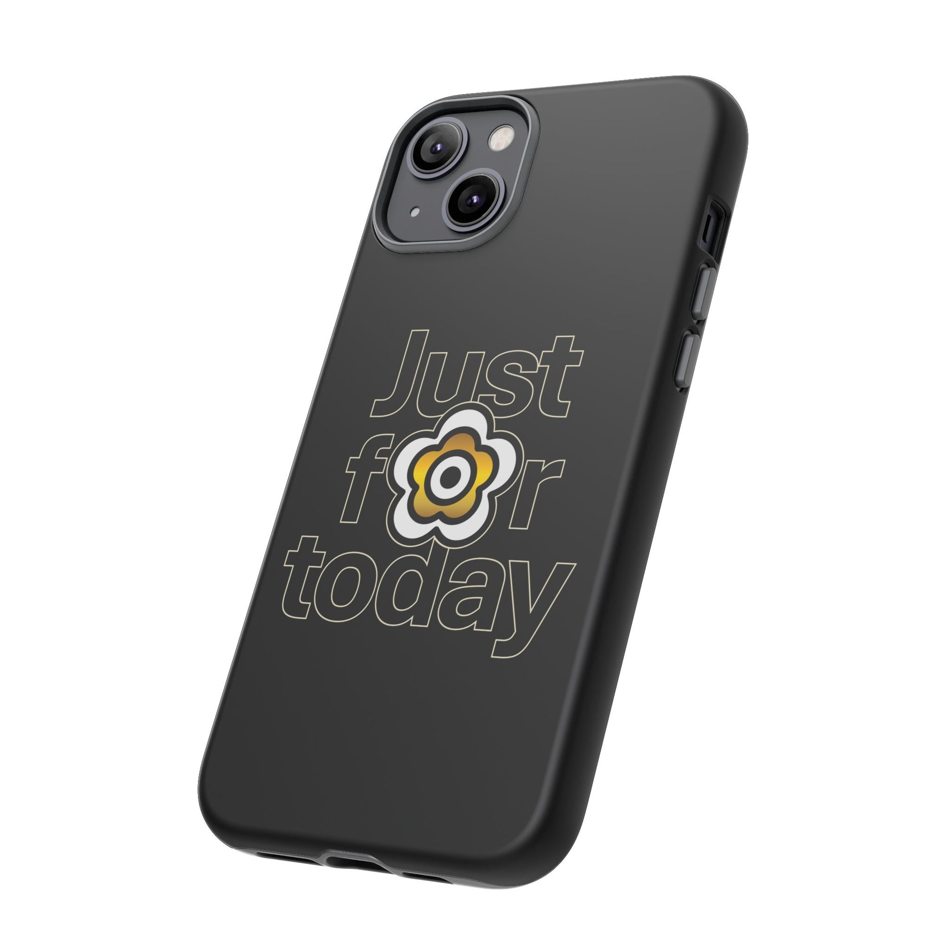 P🌺🌺P2Poppies Just for Today i-Phone Case – Inspirational Recovery Protection