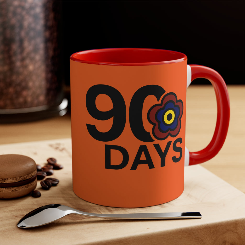 P🌺🌺P2Poppies 90 Days – Motivational Recovery Mug