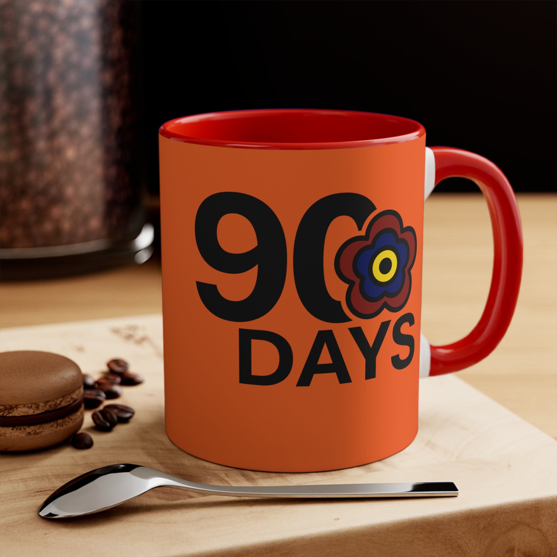 P🌺🌺P2Poppies 90 Days – Motivational Recovery Mug