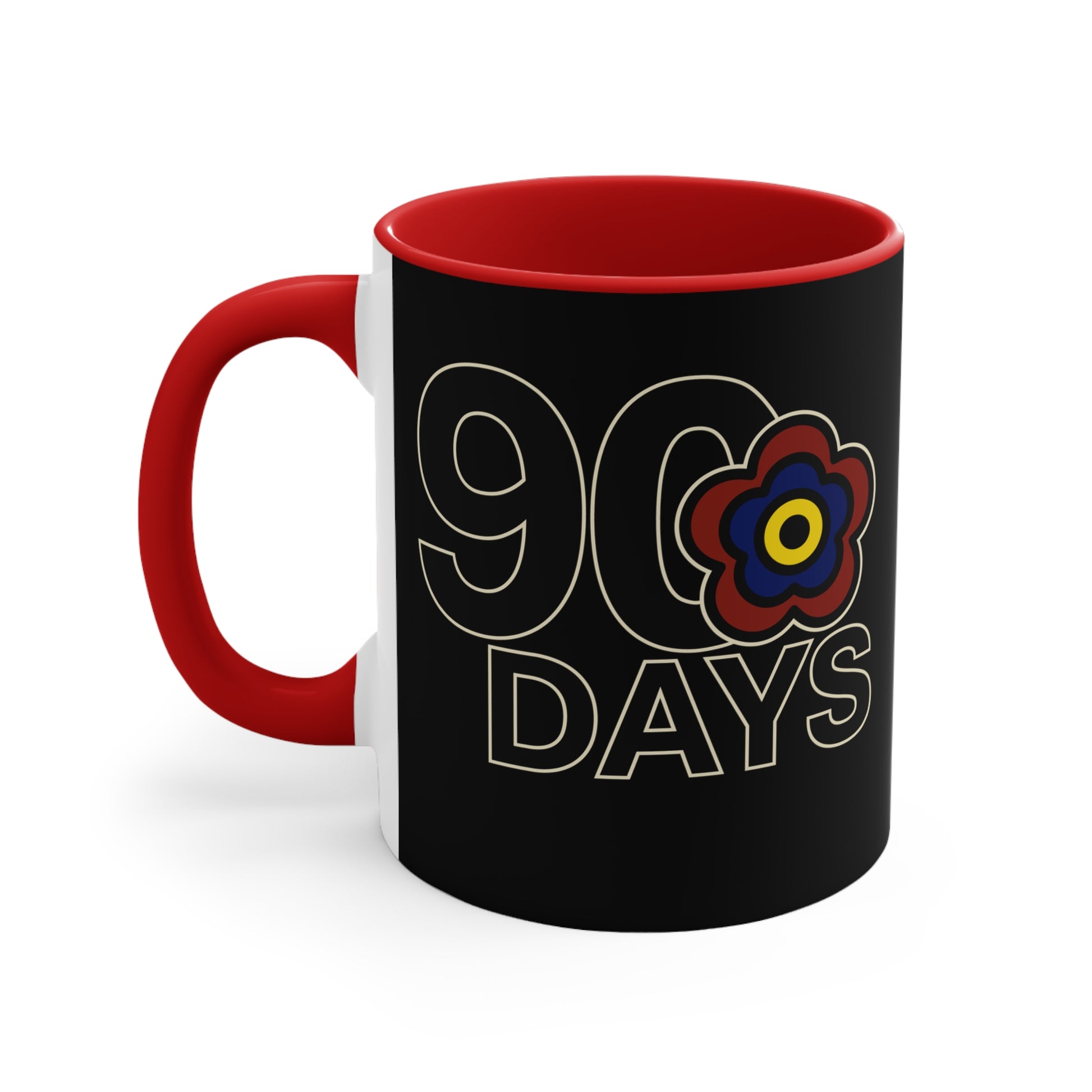 P🌺🌺P2Poppies 90 Days – Motivational Recovery Mug