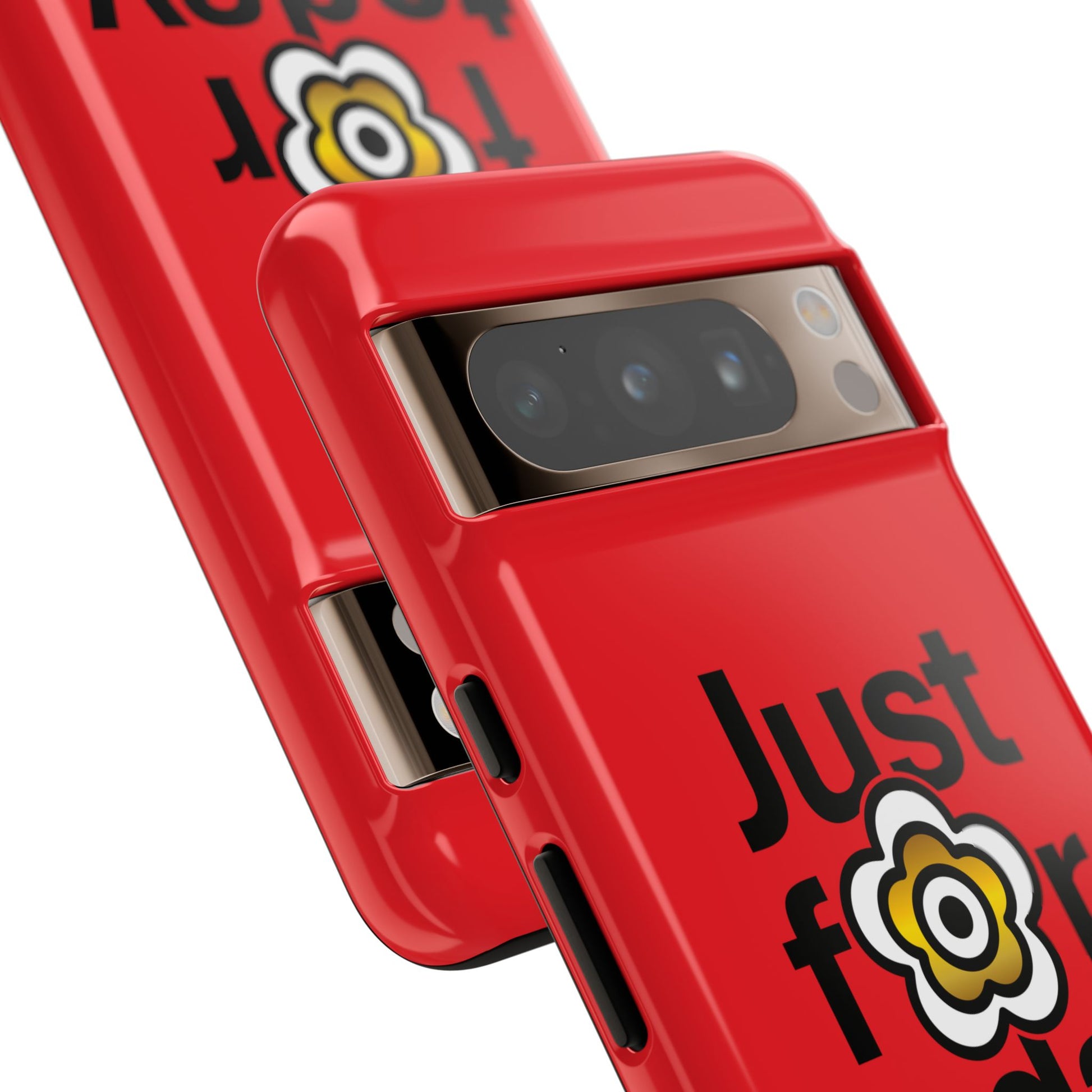 P🌺🌺P2Poppies Just for Today Google Phone Case – Inspirational Recovery Protection