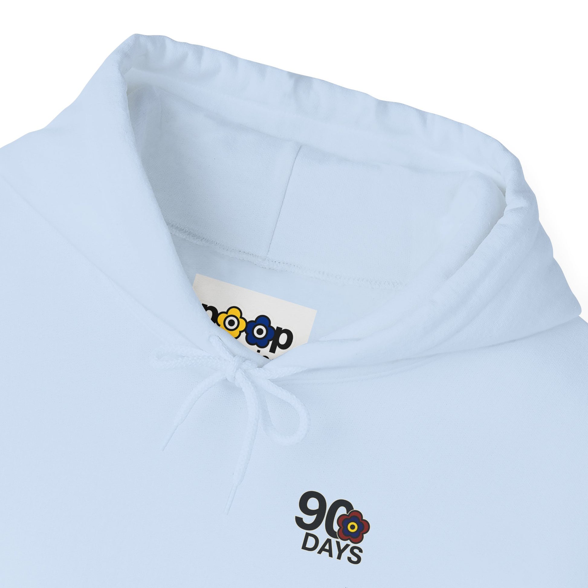 P🌺🌺P2Poppies 90 Days Sober Hoodie – Recovery Milestone Sweatshirt